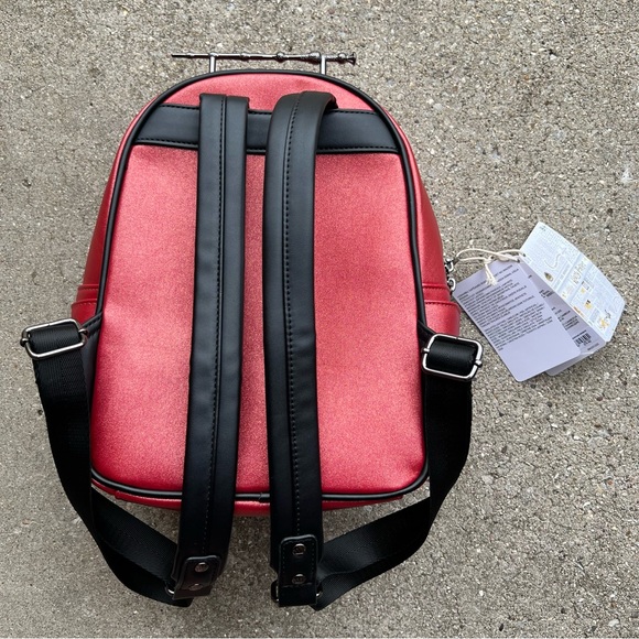 NWT Loungefly Harry Potter Gryffindor Elderwand Mini Backpack - Picture 7 of 12